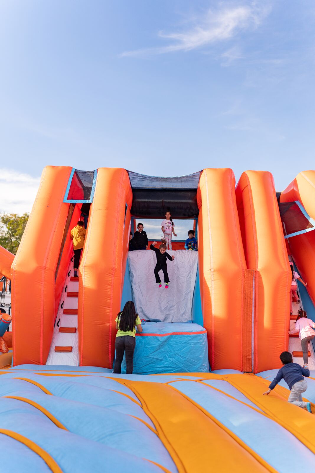 Tobogán gigante inflable de Nimbo Park